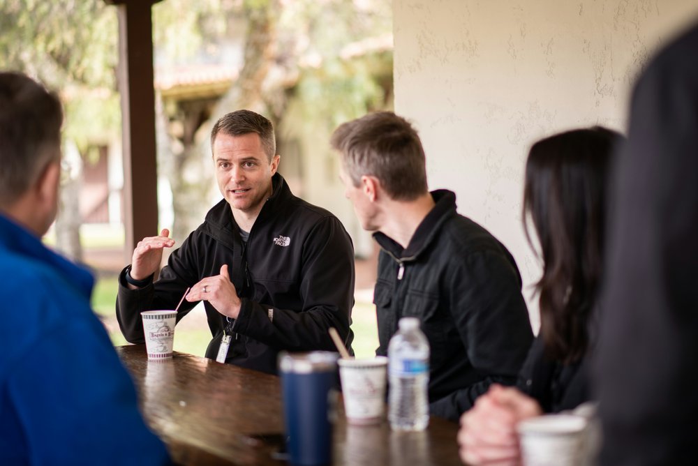 Seminary classroom discussion
